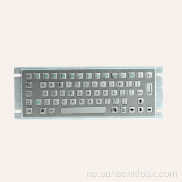 Braille Metalic Keyboard for informasjonskiosk